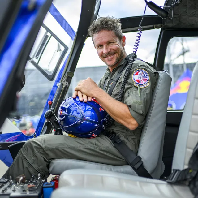 Felix Baumgartner bei der größten Flugshow Europas, der AIRPOWER24